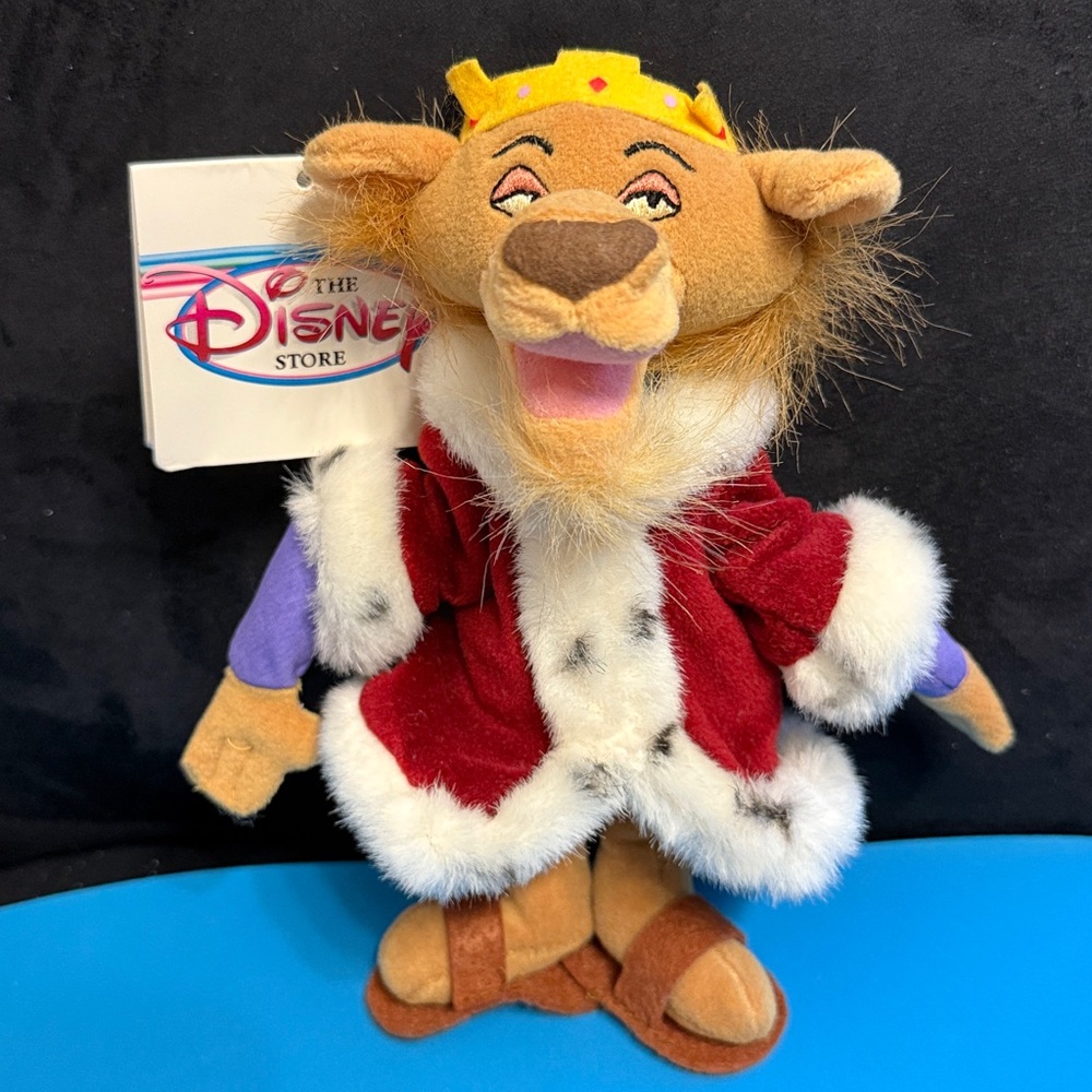 Disney Store Exclusive Prince John Robin Hood Mini 9" Plush Doll NWT